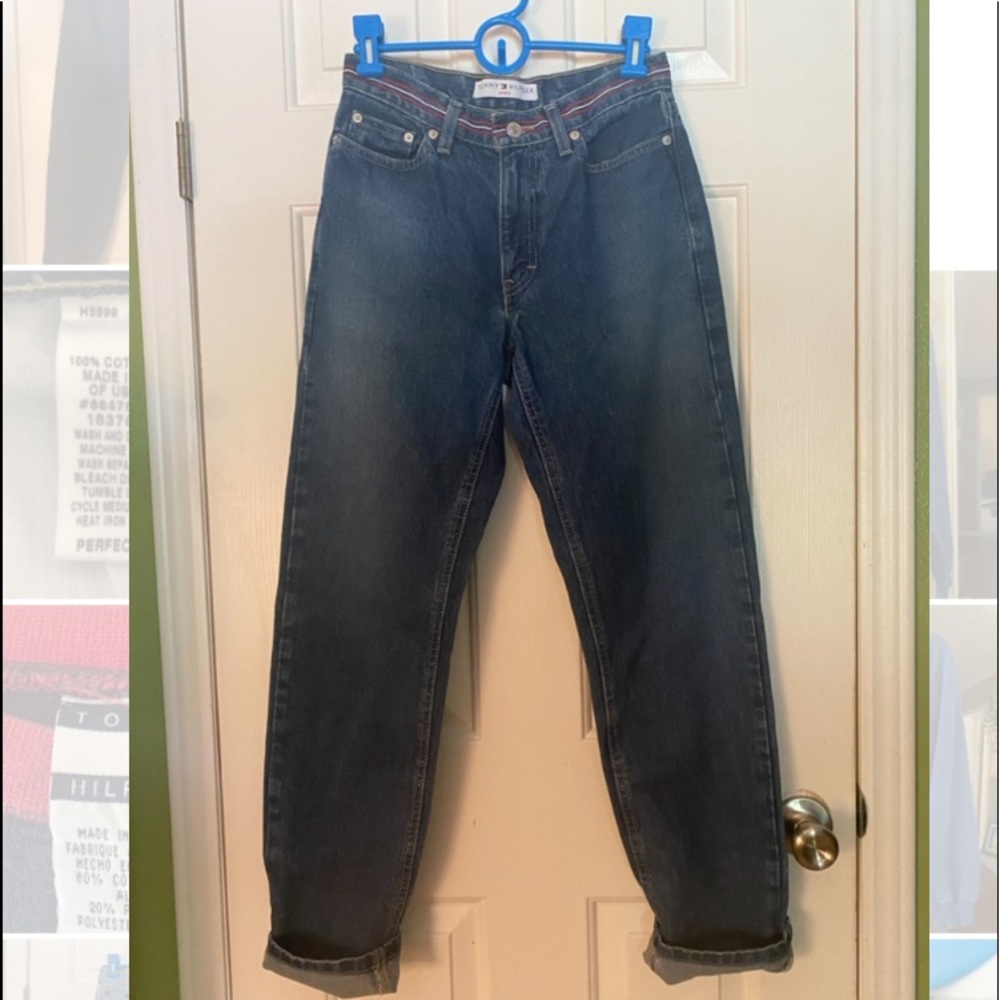 Vintage Tommy Hilfiger jeans from the 1990s-Y2K.